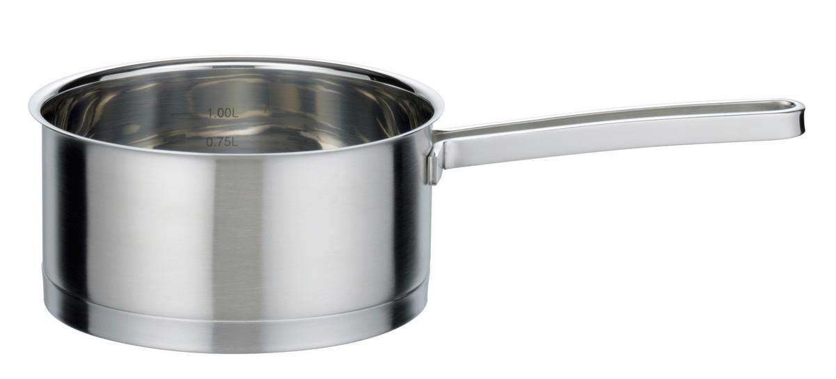 Set Posod Elegance, 5-Delni - barve nerjavečega jekla/prozorno, Basics, kovina/steklo - GSW