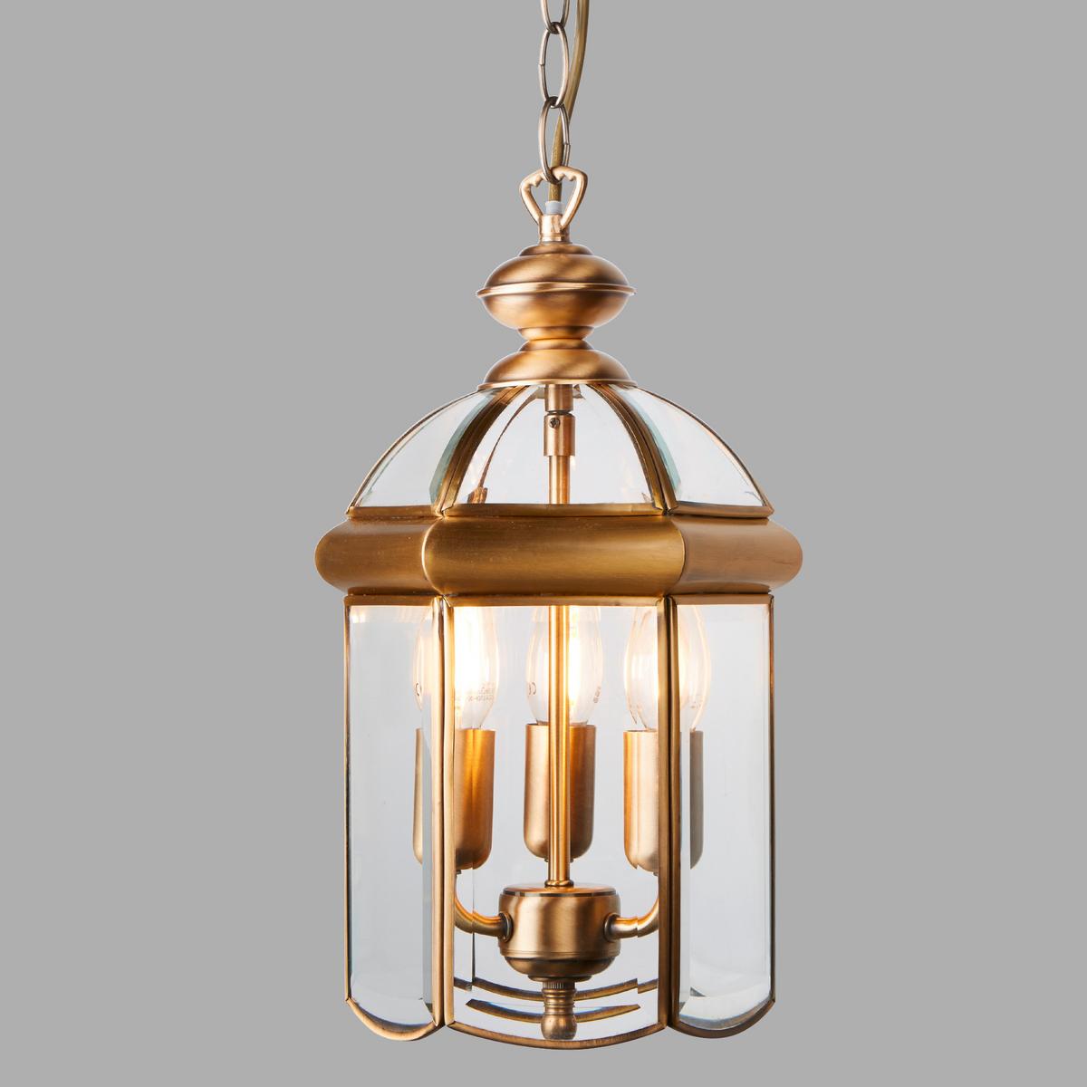 Függőlámpa Bevelled 7133ab - Konventionell, üveg/fém (22/37cm)