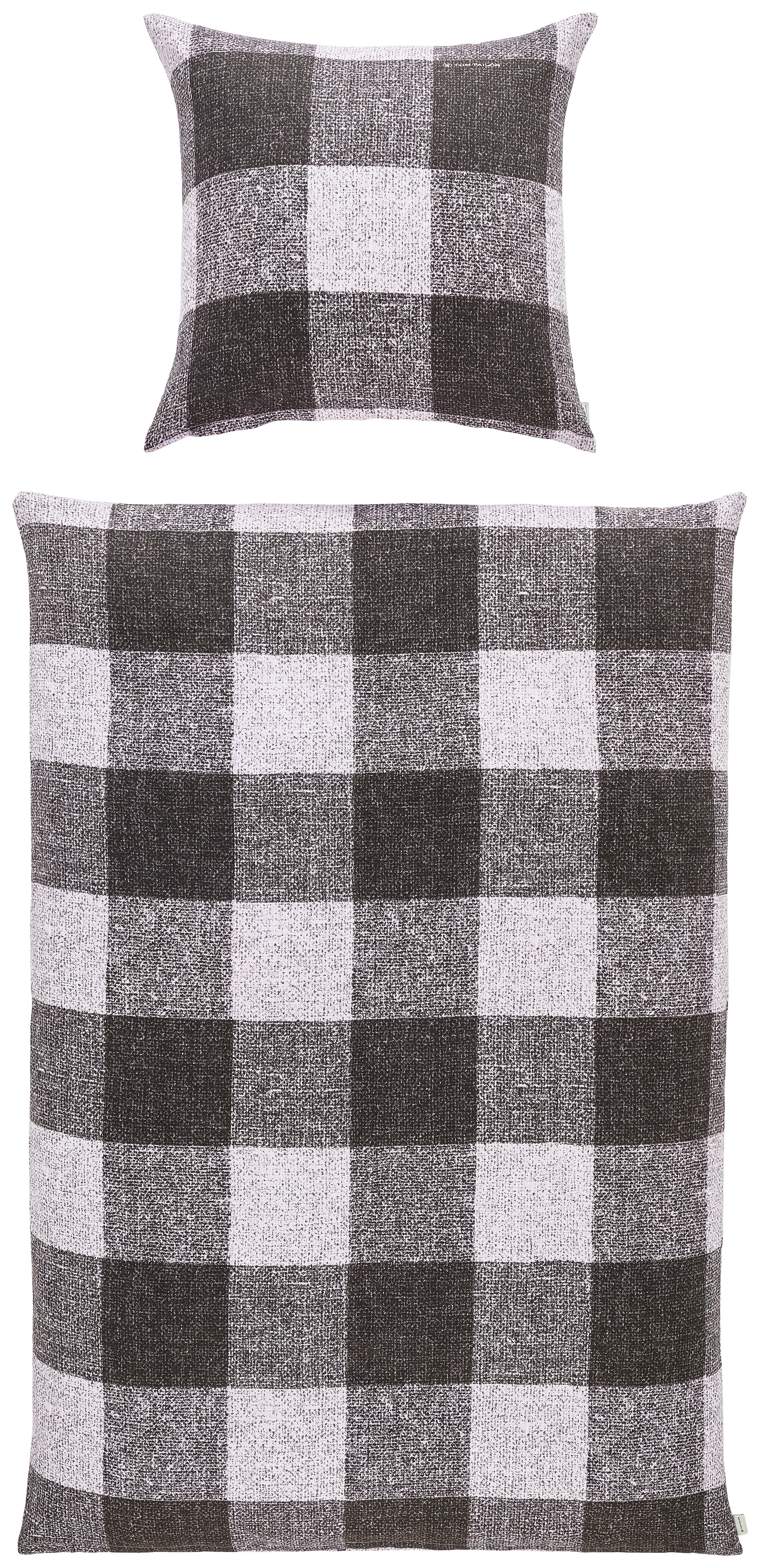 POŚCIEL DWUSTRONNA 67691/844/004 - szary, Konventionell, tkanina (155/220cm) - Tom Tailor