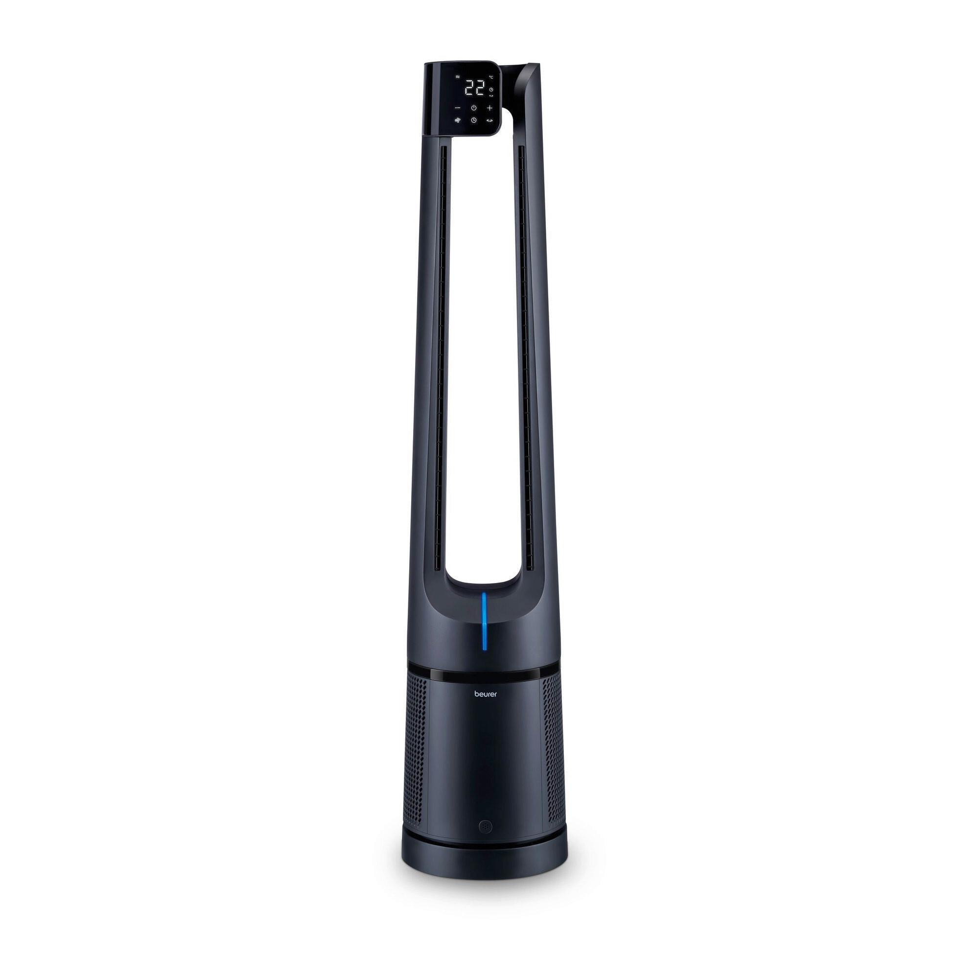 Luftreiniger und Ventilator Beurer - Schwarz, Kunststoff (23.5/110,5cm)
