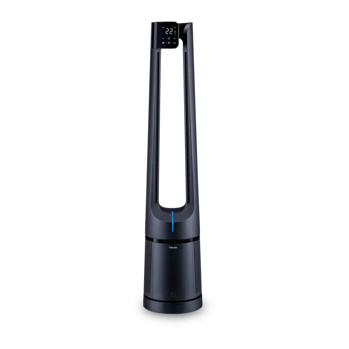 Luftreiniger und Ventilator Beurer - Schwarz, Kunststoff (23.5/110,5cm)