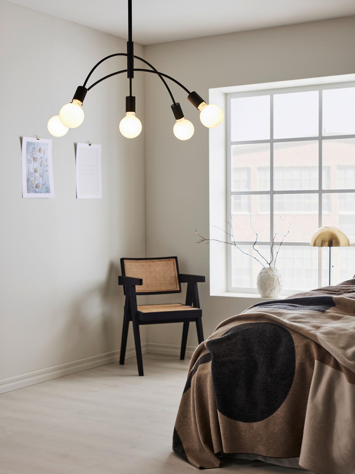 Hängeleuchte Cygnus Pendant max. 40 Watt - Schwarz, Basics, Metall (70/70/50cm) - Markslöjd