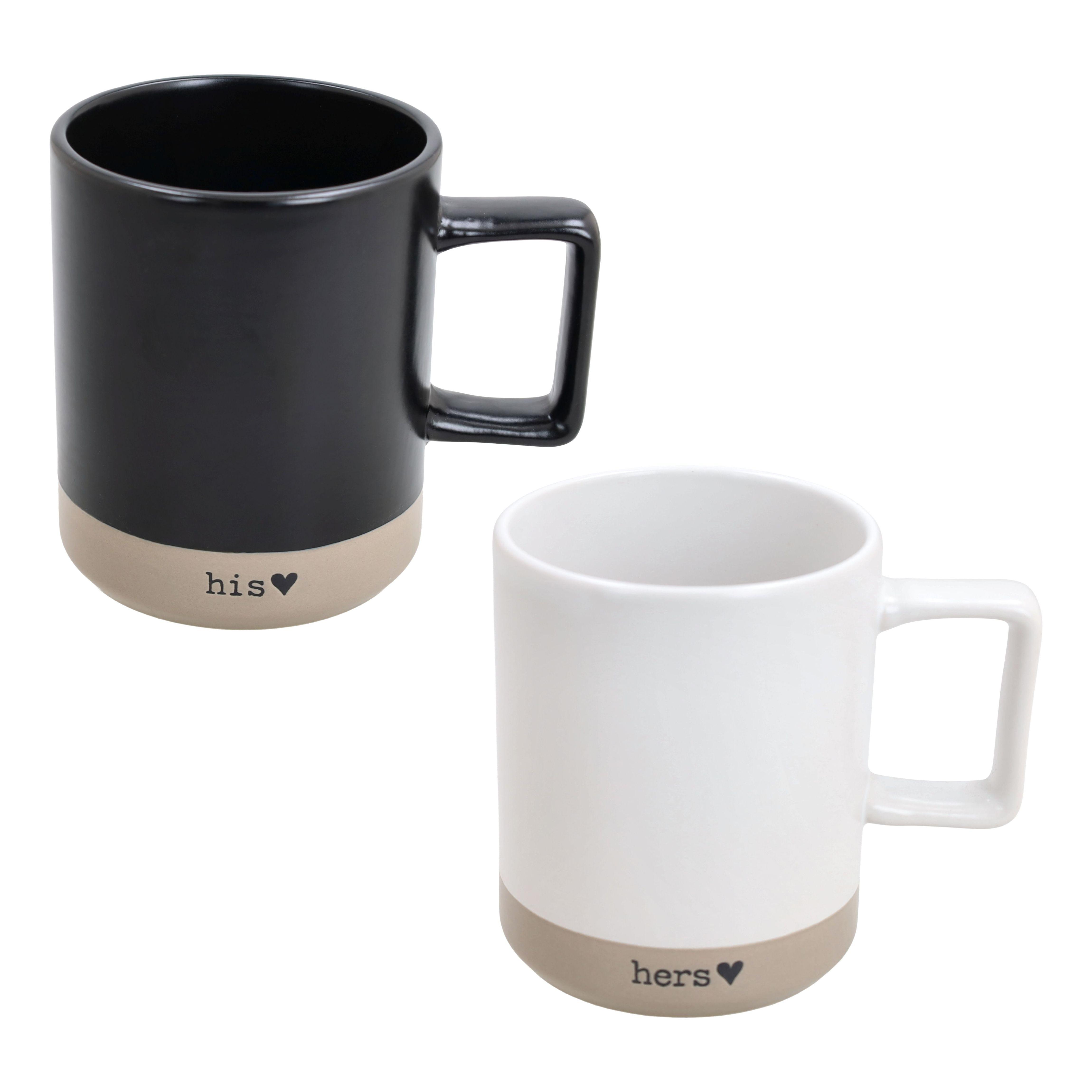 Set Skodelic Za Kavo Cindy - črna/bela, Trendi, keramika (20/10/10cm) - Tognana