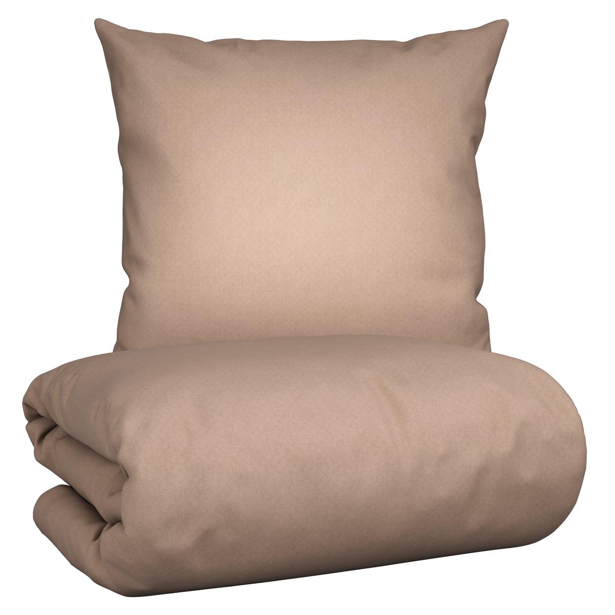 Bettwäsche Charlene in Beige ca. 135x200cm - Beige, KONVENTIONELL, Textil (135/200cm) - Modern Living
