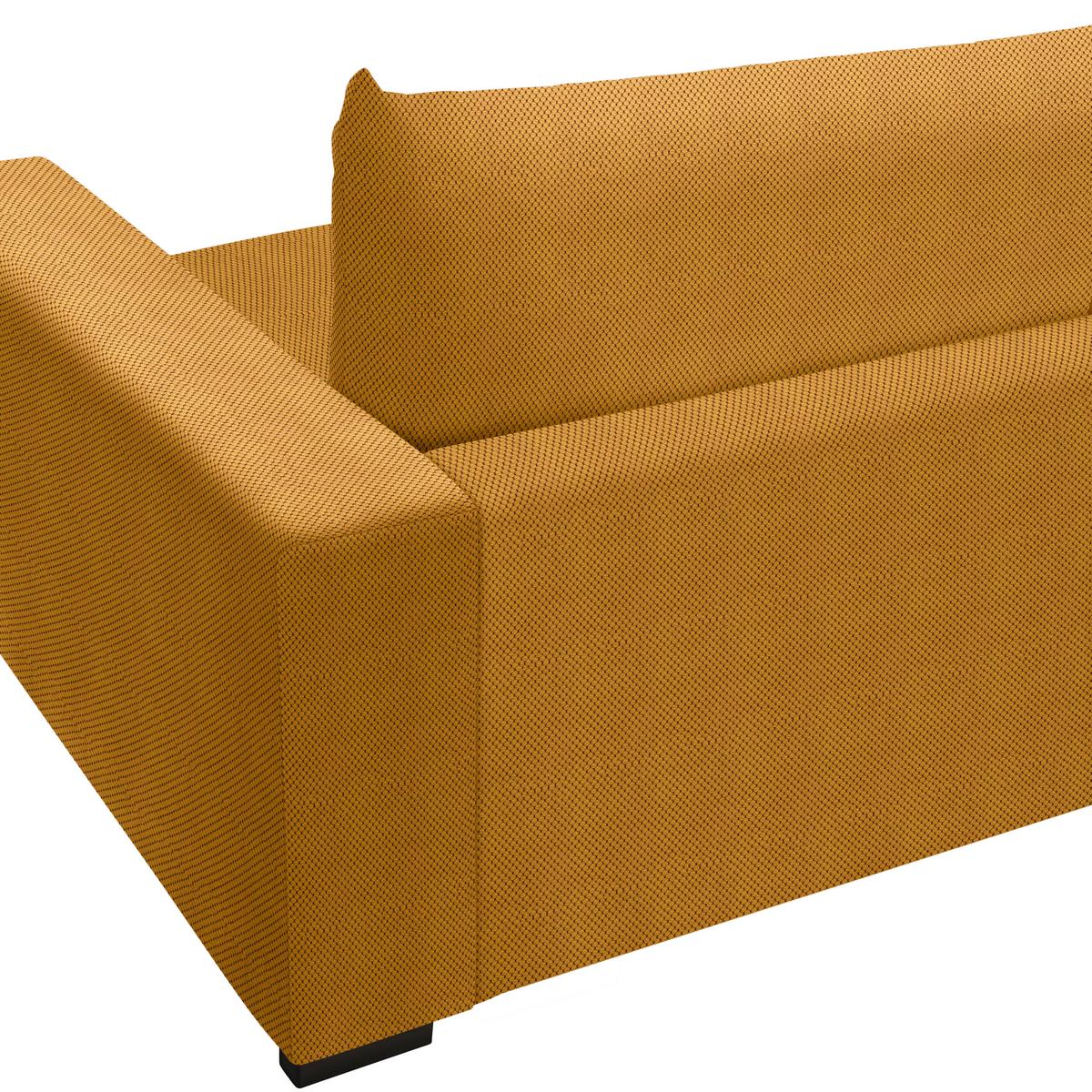 Megasofa Pedro Senfgelb - Senfgelb, MODERN, Holz/Holzwerkstoff (261/83/124cm) - Mömax