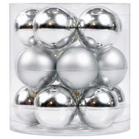 Kroglica Za Božično Jelko Noel -Paz- - srebrne barve, steklo (6cm) - Mömax