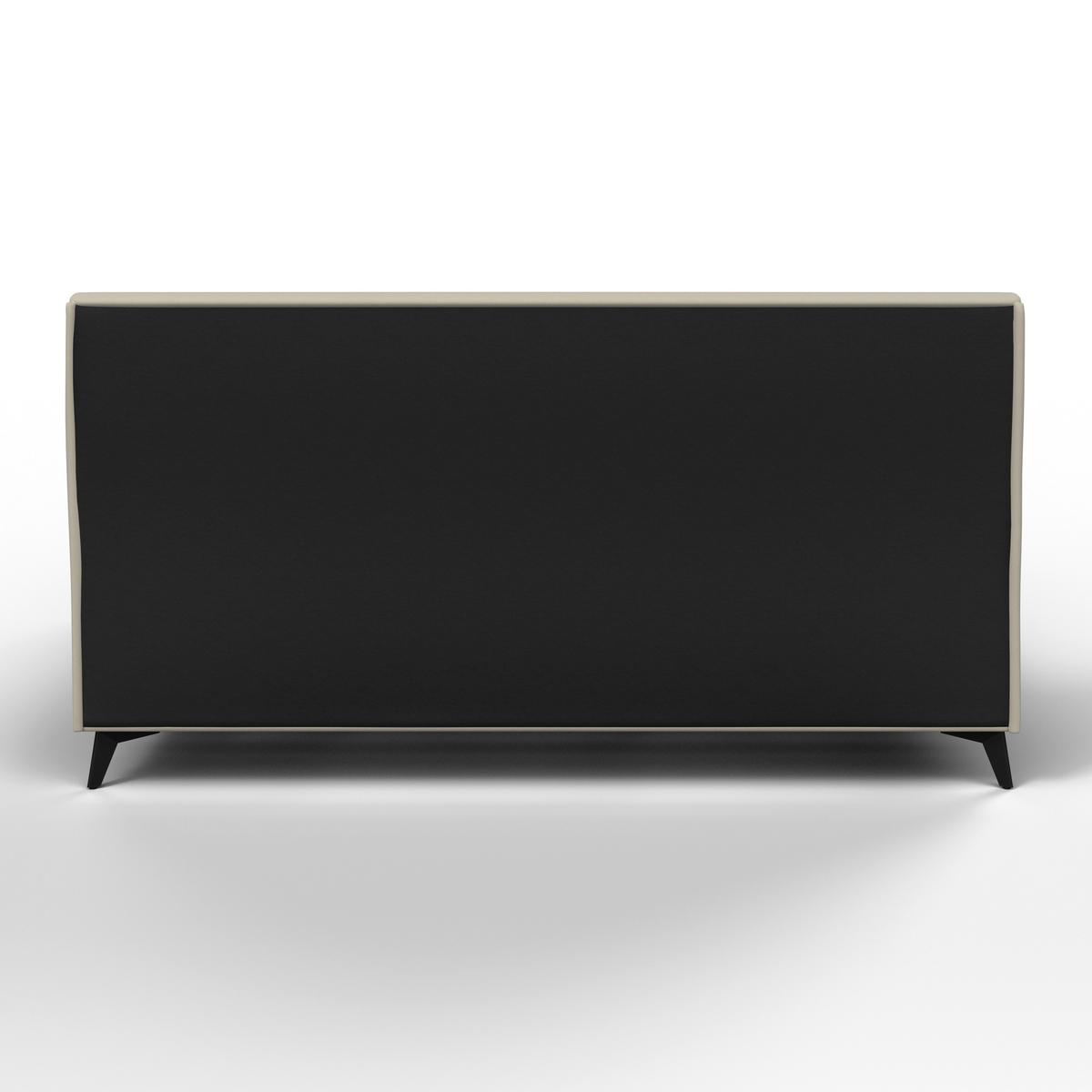 Polsterbett Sleepy ca. 180x200 cm Beige - Beige/Schwarz, Modern, Holz/Holzwerkstoff (180/200cm) - Bessagi Home