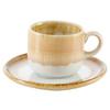 Espressotasse mit Untertasse Beige ca. 90ml - Beige, Modern, Keramik - Mömax