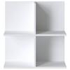 Zidna Polica Turino Neo - bijela, Trend, drvni materijal (60/62/23,9cm) - Modern Living