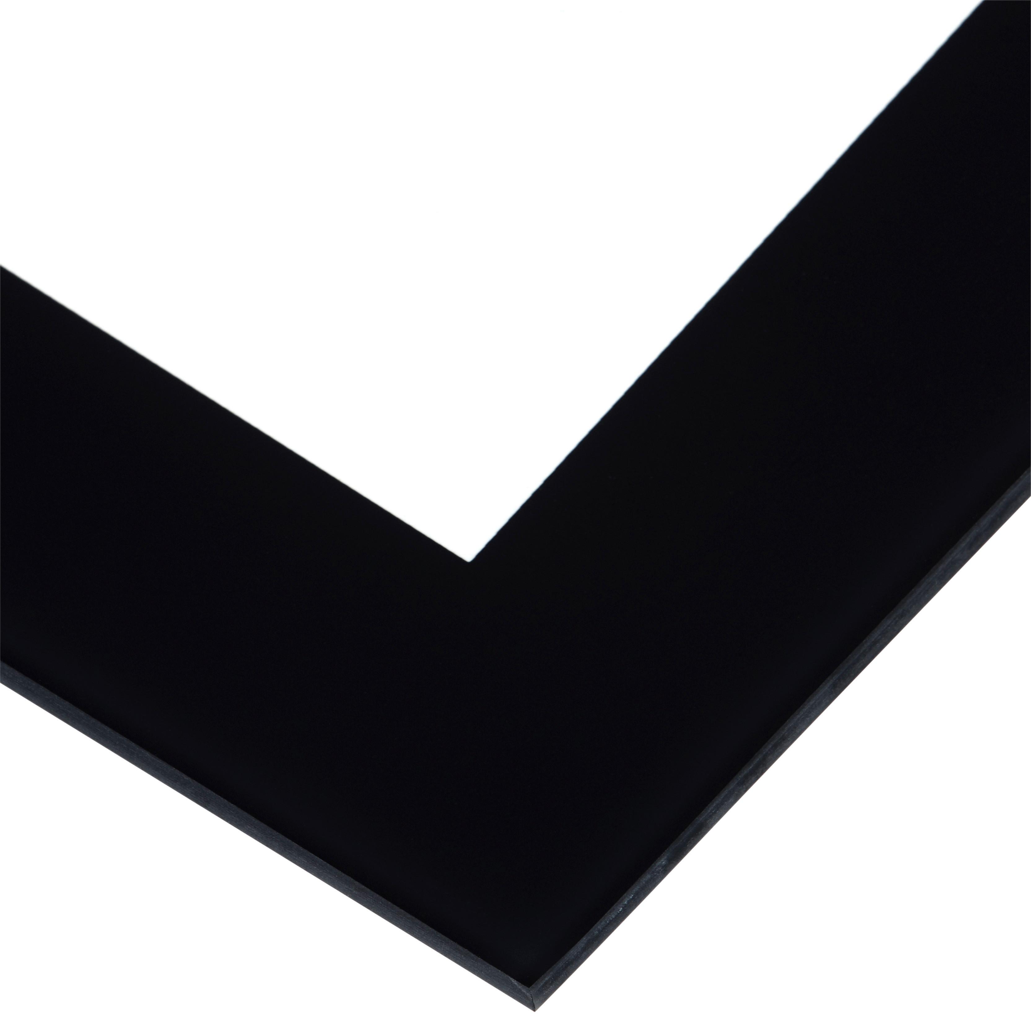 Polica Unit - prozirno, Moderno, staklo (42,3/0,5/55cm) - Based