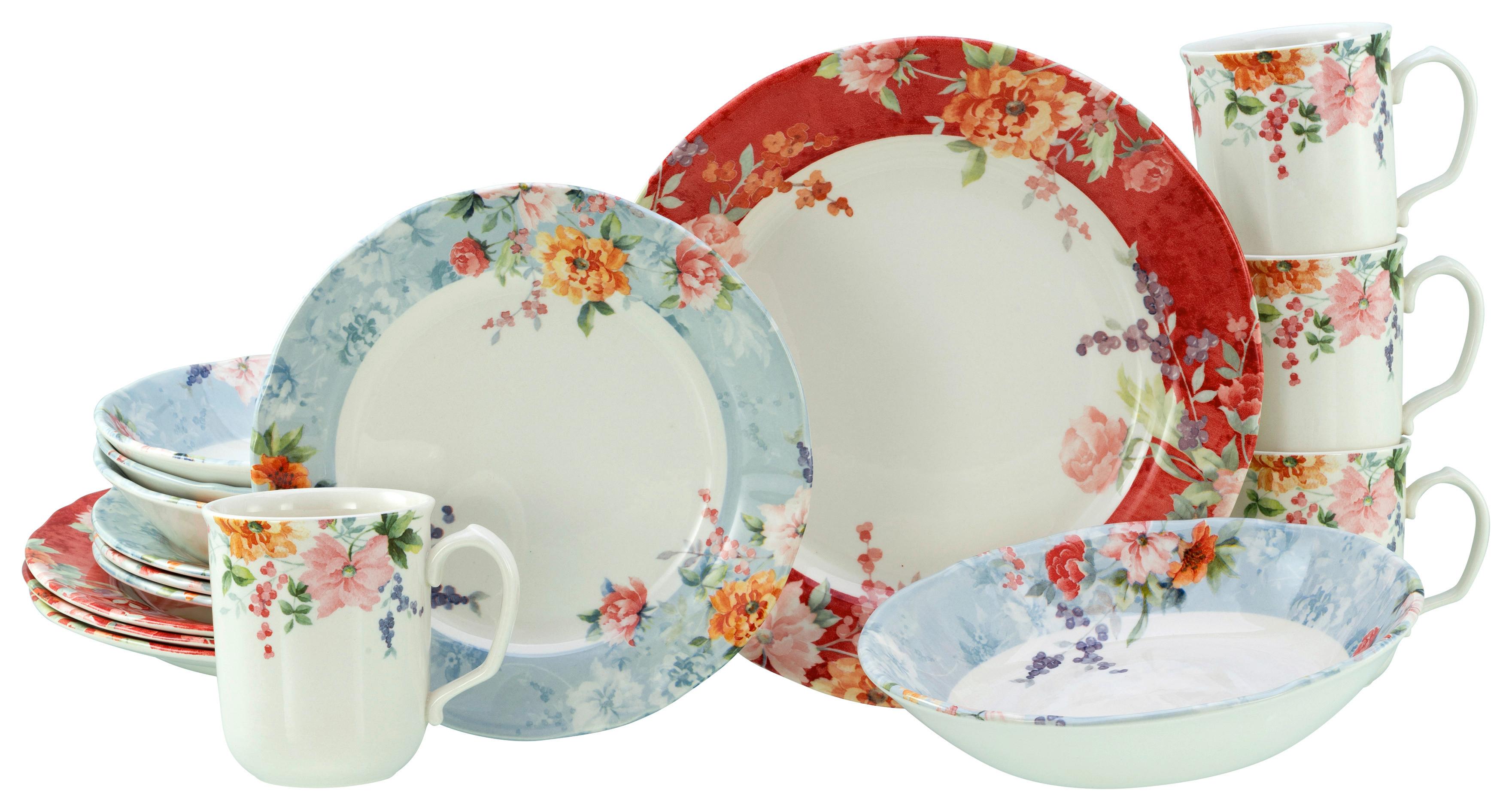 Kombiservice Multicolor, 16-teilig - Multicolor, Keramik (44/27/40cm) - Creatable