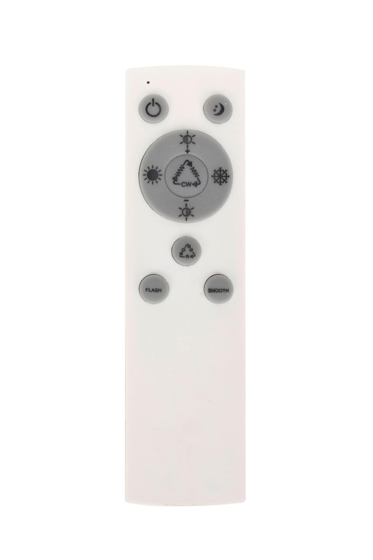 LAMPA SUFITOWA LED BRESCIA - przejrzysty/czarny, Trend, tworzywo sztuczne (50/12cm) - Novel
