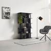 HYLLA PIZZO -EXKLUSIV- - svart, Modern, trämaterial (100/177/35cm) - Mömax