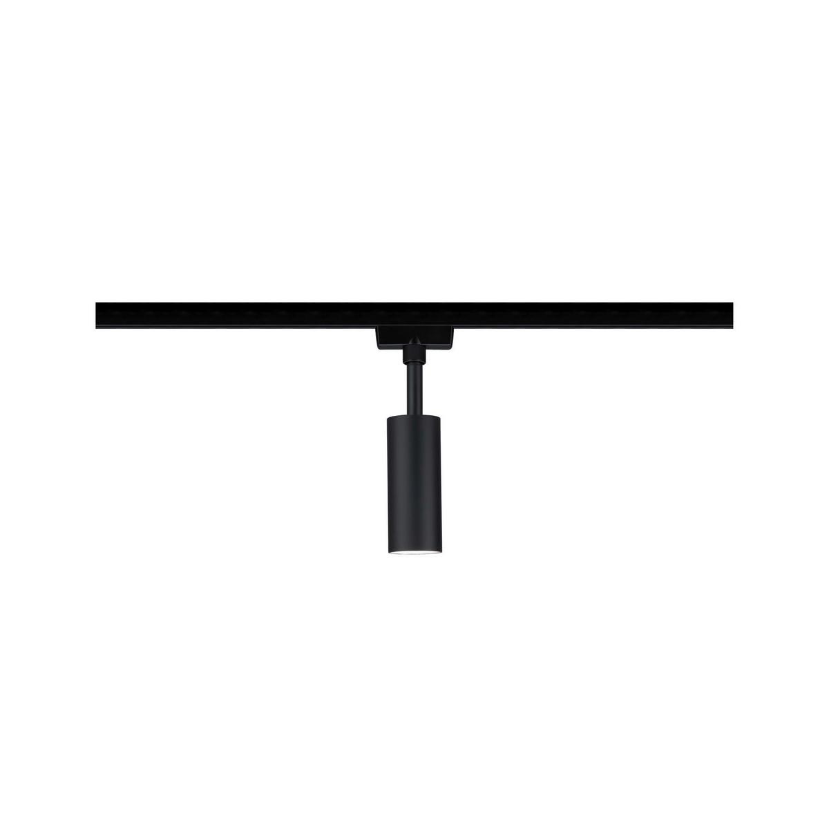 Schienensystem-Stableuchte Urail Spot Tubo max. 5 Watt - Schwarz, Design, Kunststoff/Metall (4,2/18,6/10,5cm) - Paulmann