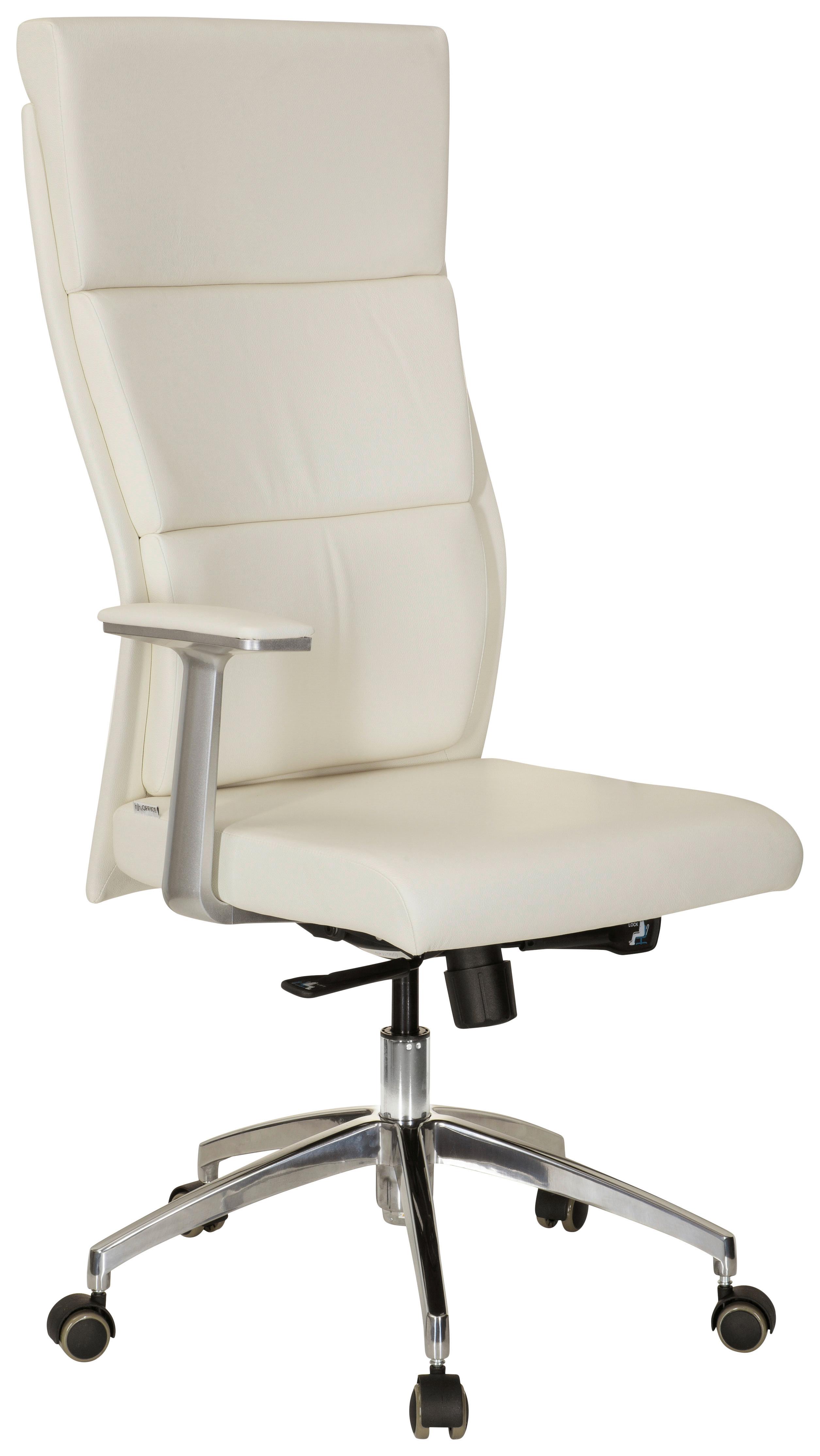 Chefsessel Monza 20 Creme - Creme, MODERN, Leder/Kunststoff (60/131/52cm) - MID.YOU