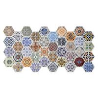 Pvc-falburkoló Patchwork - műanyag (98/49,8/0,3cm)