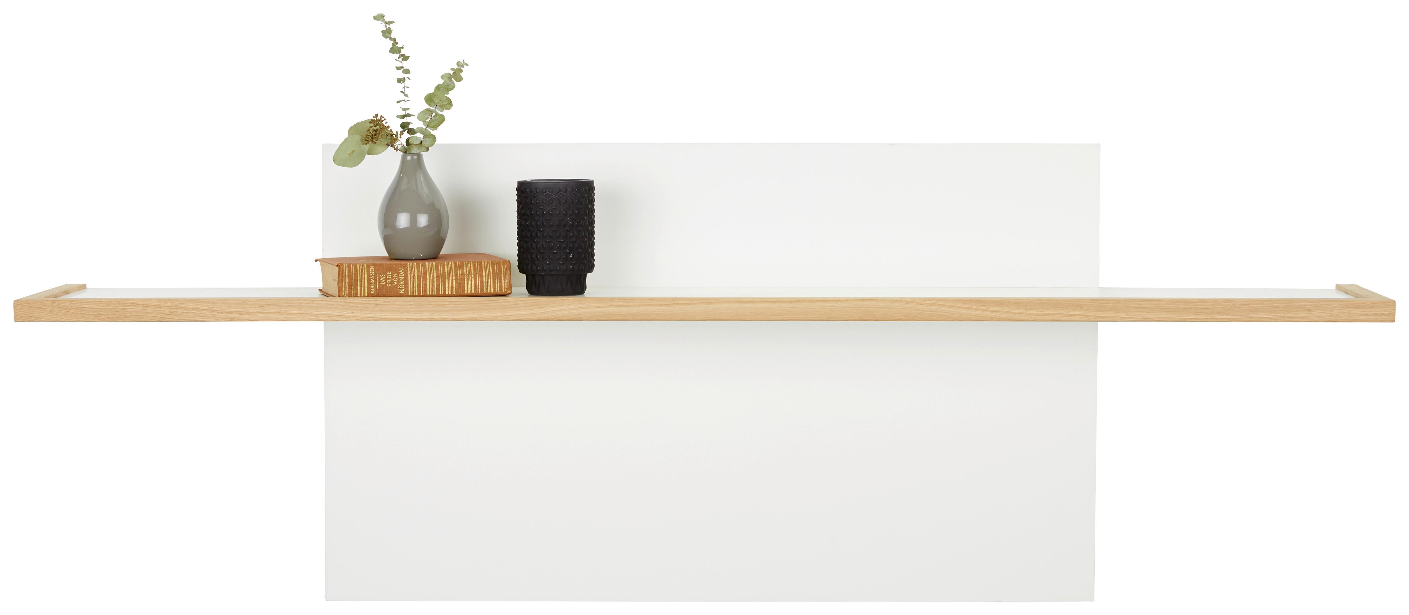 Wandpaneel in Weiß - Weiß, MODERN, Holzwerkstoff (150/204/25cm) - Premium Living