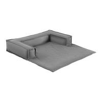 Hundesofa Pet Flat Dunkelgrau - Dunkelgrau, KONVENTIONELL, Textil (105/20/105cm) - Mömax