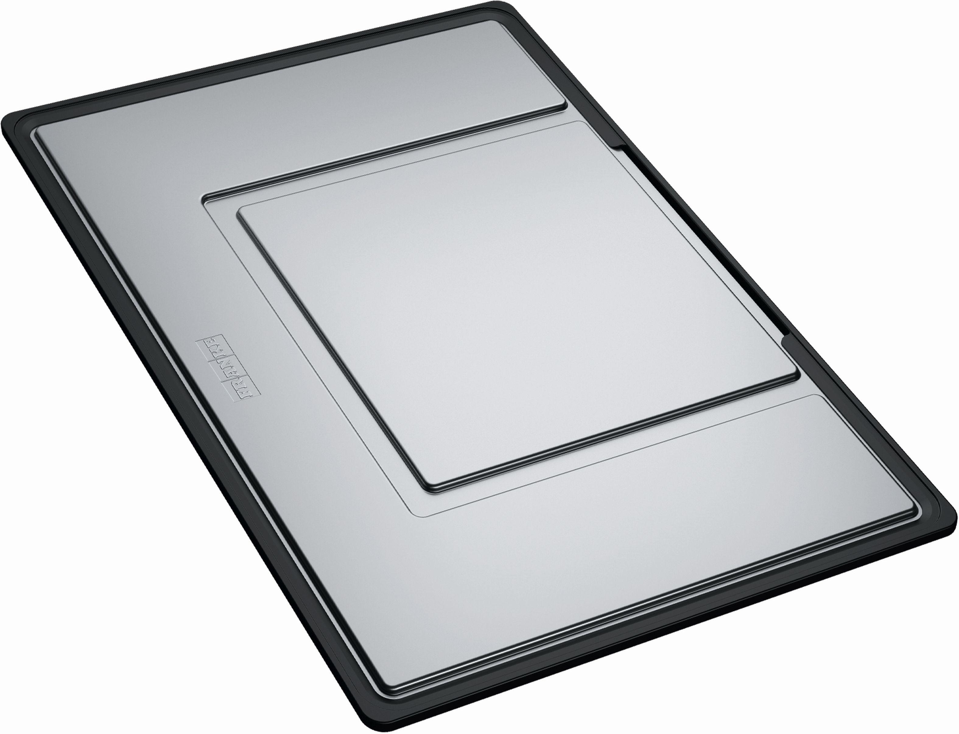 Abtropfmodul in Edelstahl für Mythos Spülen - Edelstahlfarben/Schwarz, Basics, Kunststoff/Metall (29,8/41,2/1,7cm) - Franke