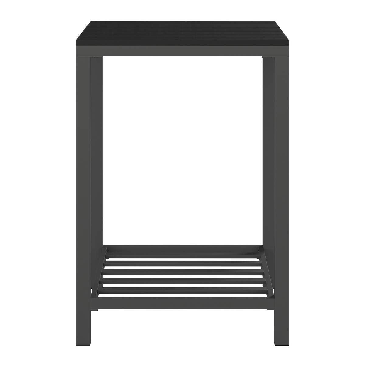 KUCHNIA ZEWNĘTRZNA MILAN - antracytowy, Modern, tworzywo sztuczne/metal (60/84/61,5cm) - Ambia Garden