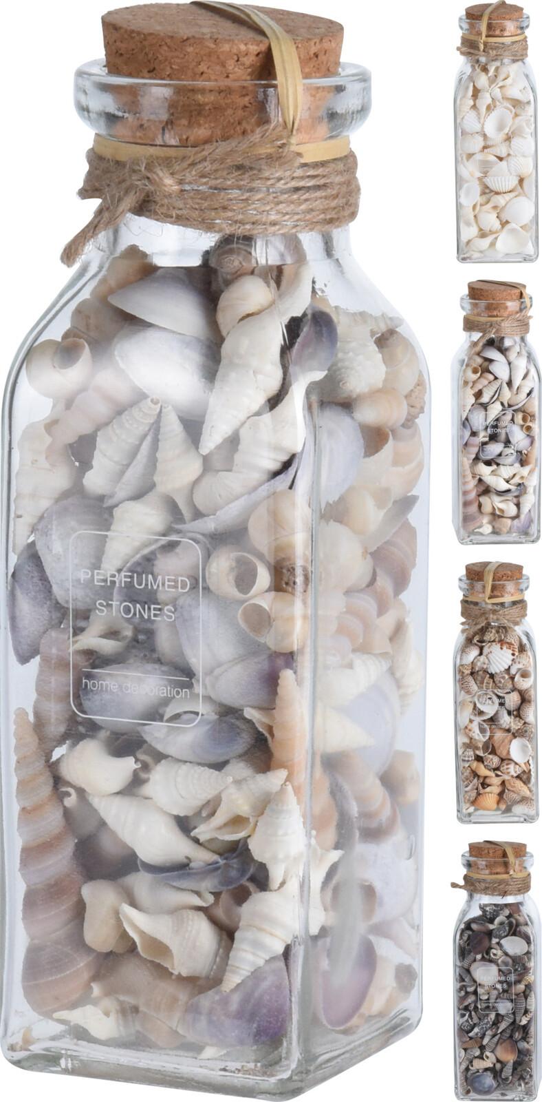 Dekor Kagyló Shellby - természetes anyagok (6/6/19cm)