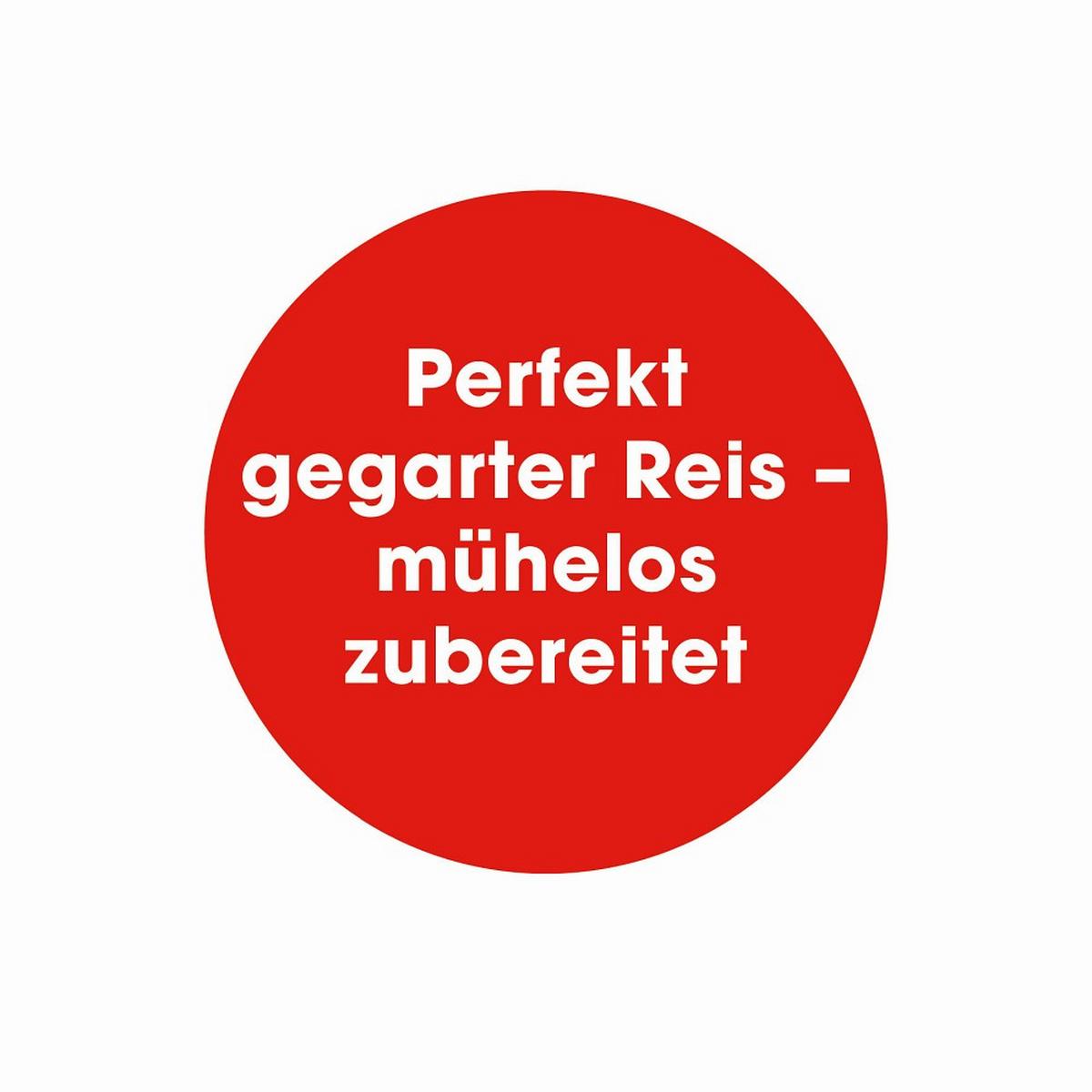 URZĄDZENIE DO GOTOWANIA RYŻU 19178 - czarny, Basics, tworzywo sztuczne/metal (24/24/25,5cm) - GOURMETMAXX