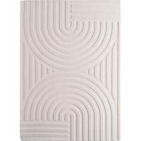 Ravno Tkana Preproga Pompei, Krem Barva, 140x200cm - krem barve, Konvencionalno, tekstil (140/200cm) - Novel