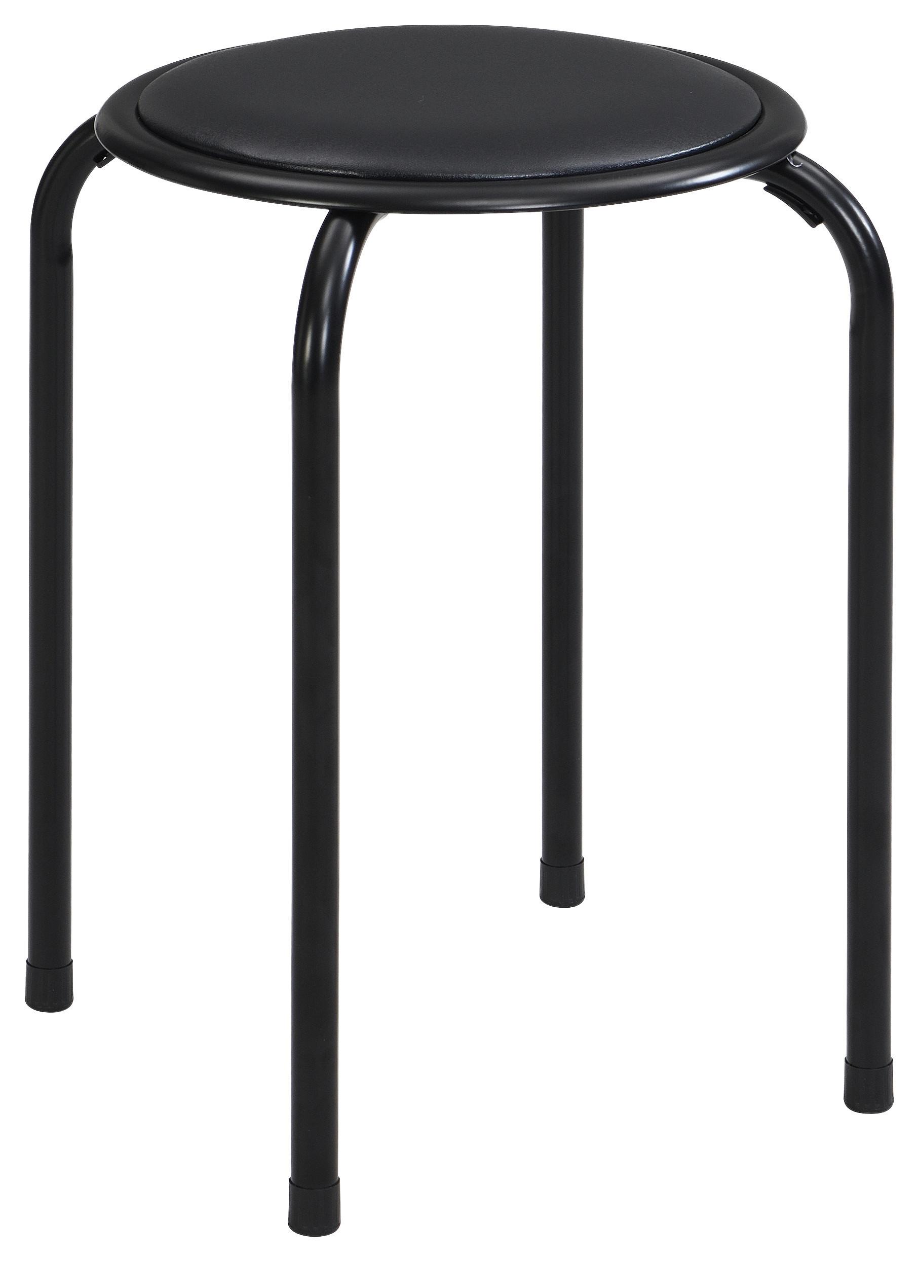Sklopiva Stolica Raki Ii - crna, Konvencionalno, metal/tekstil (30/45.5/30cm) - Modern Living