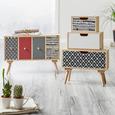 Dekokommode Multicolor - Multicolor, MODERN, Holz/Holzwerkstoff (44,5/30,5/12cm) - MÖMAX modern living