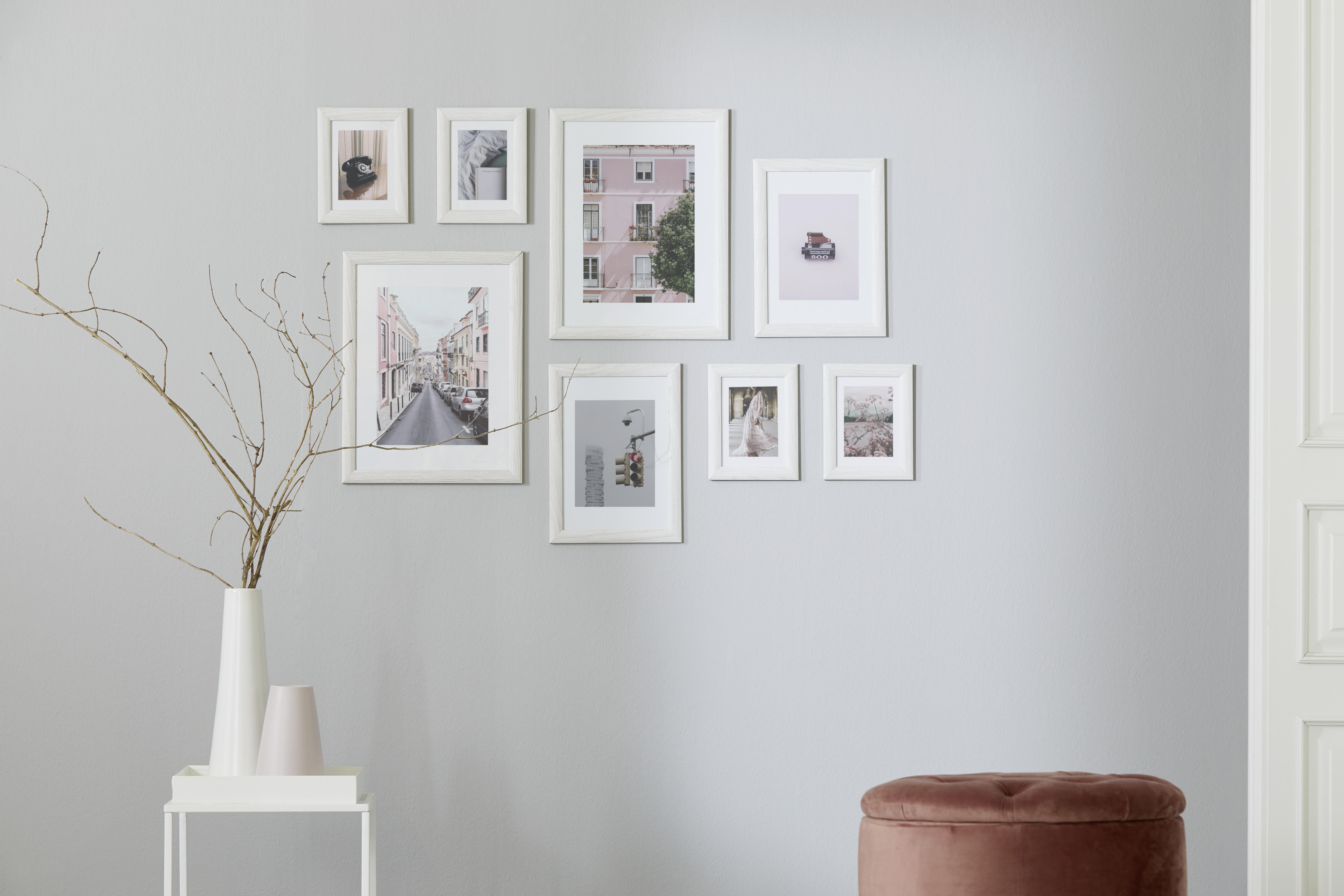 Okvir Za Slike Anna - bijela, drvni materijal (30/40cm) - Modern Living