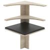 Kotni Element Za Klop Esal, Hrast Sonoma - hrast sonoma, Moderno, leseni material (43/78/43cm) - MID.YOU