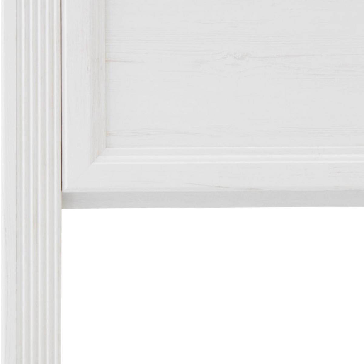 Klasični Krevet Jasmin Ii - bijela/hrast Artisan, Lifestyle, drvni materijal/plastika (100/200cm) - Modern Living