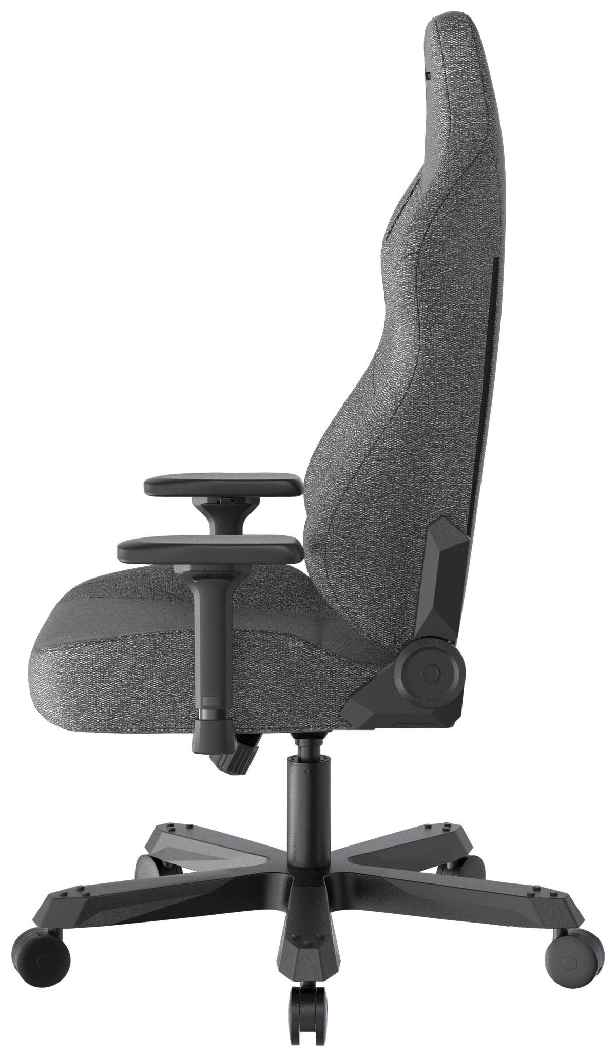 Gamingstuhl Tank Anthrazit/Schwarz - Anthrazit/Schwarz, MODERN, Textil/Metall (80/140/80cm) - Dxracer