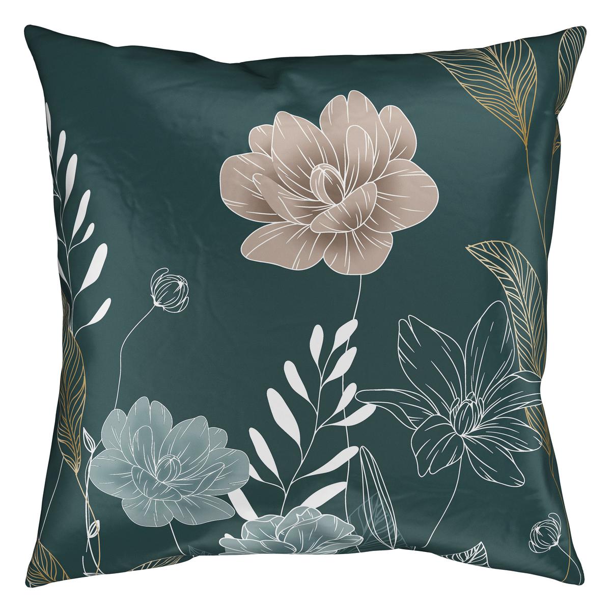 Bettwäsche Nala XXL Grün ca. 200x200cm - Grün, ROMANTIK / LANDHAUS, Textil (200/200cm) - Modern Living