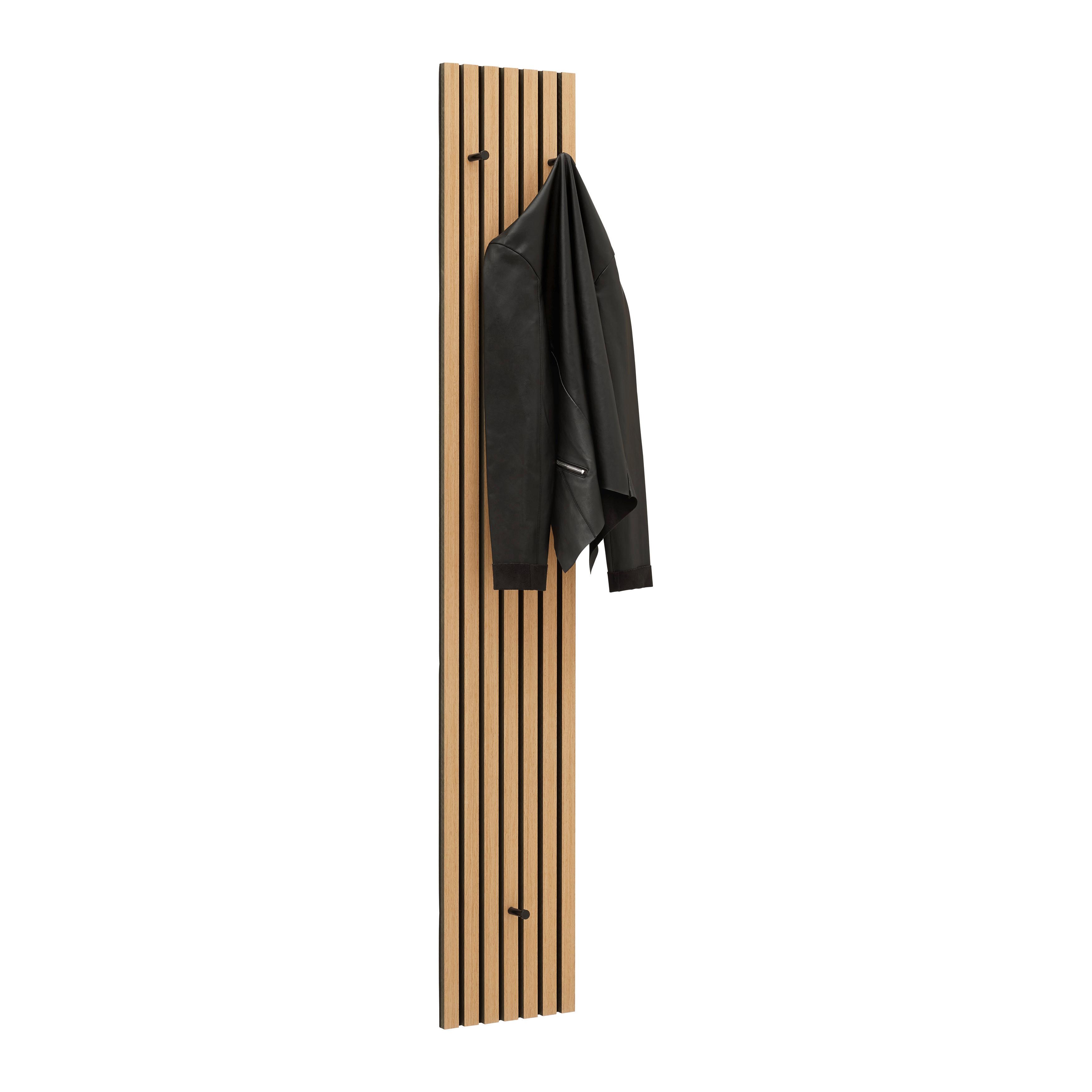 HALLPANEL GRACE -SB- - ekfärgad, Modern, metall/trämaterial (25/160/7,5cm) - Mömax