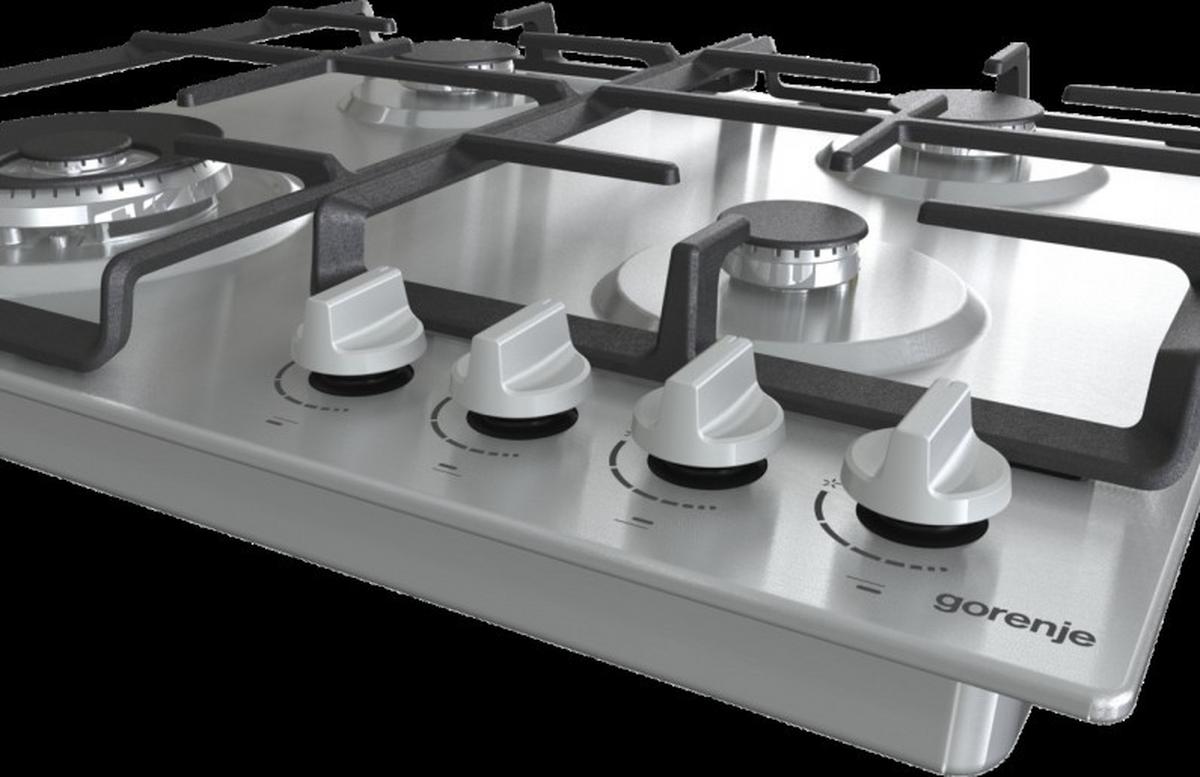 Gázfőzőlap Gw641ex - fekete/szürke (60/13/52cm) - Gorenje