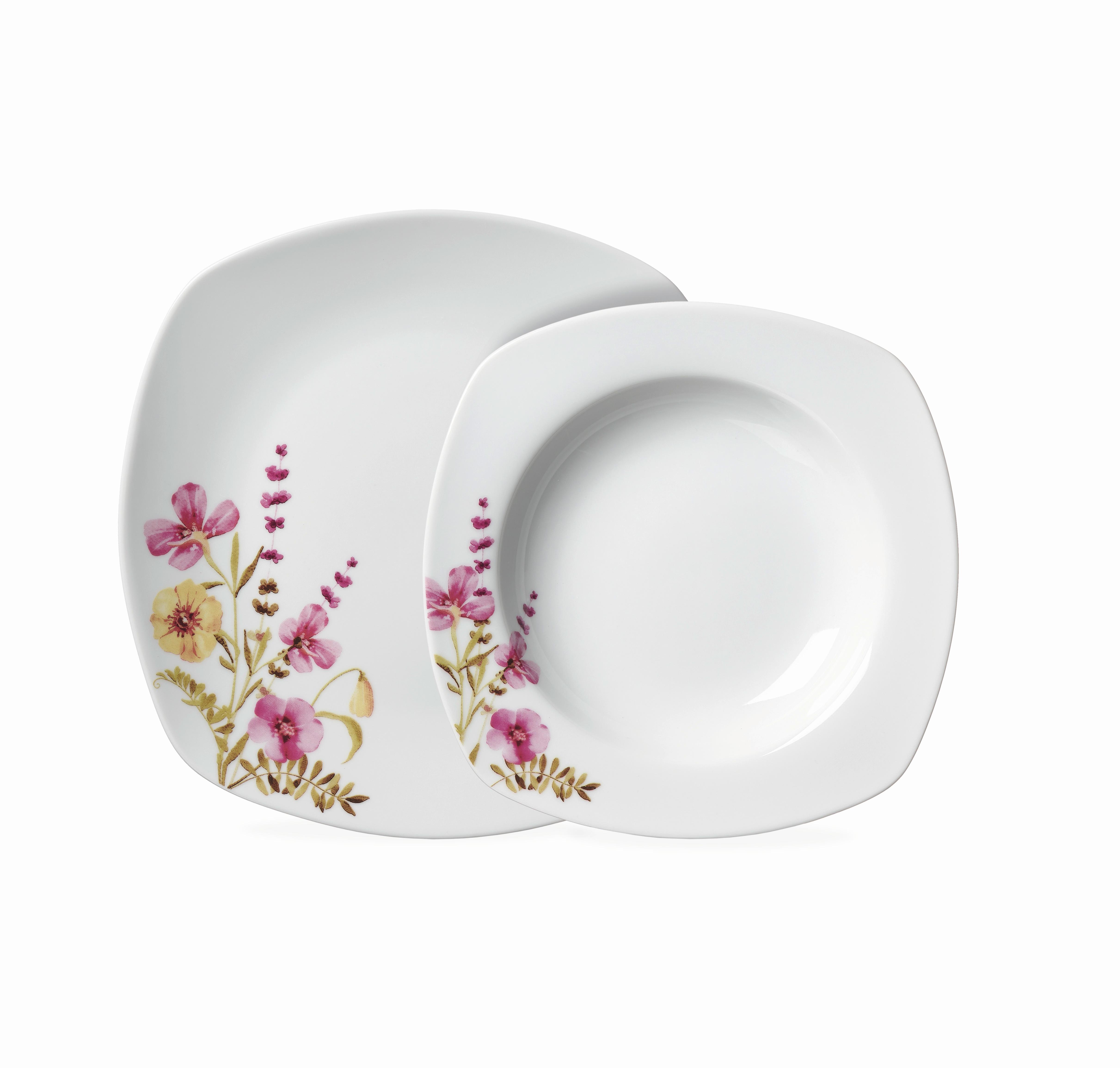 ZASTAWA STOŁOWA 422719 MALVE - różnokolorowy, Basics, ceramika (27/21/27cm) - Ritzenhoff Breker