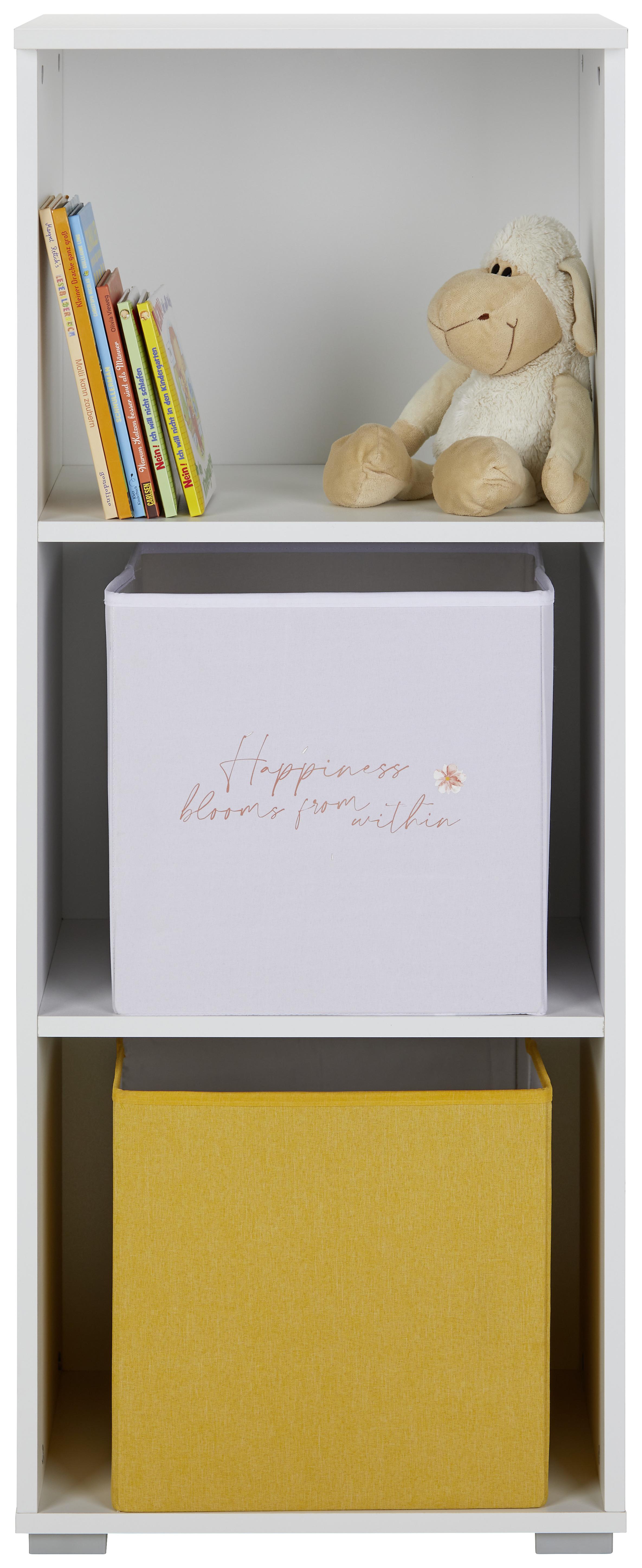 Standregal in Weiss - weiss, Holzwerkstoff (47/119/42cm) - Premium Living
