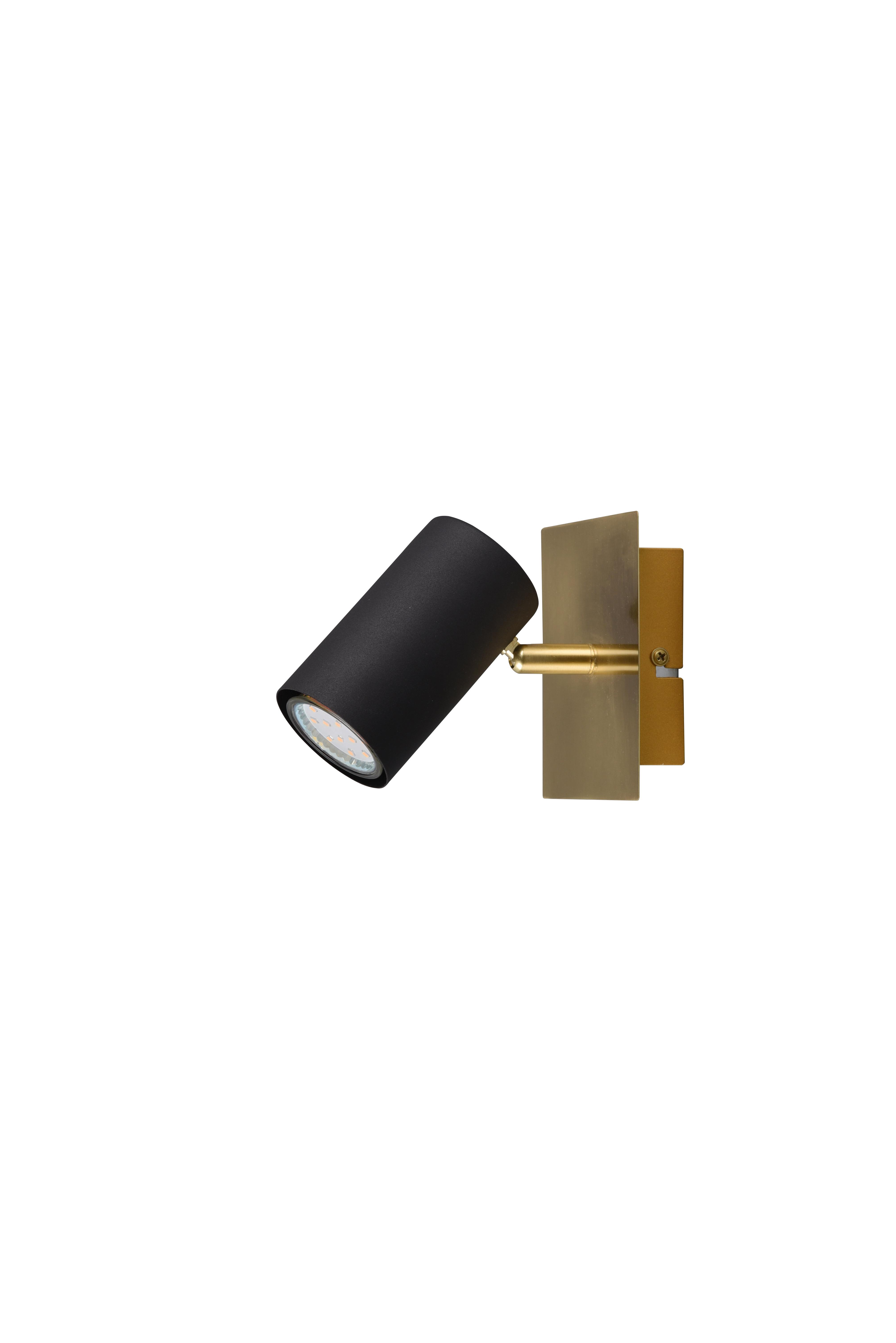 Strahler Marley Goldfarben max. 25 Watt - Goldfarben/Schwarz, Basics, Metall (12/12/15cm) - Trio Leuchten