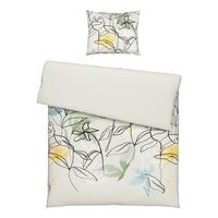 Bettwäscheset Florentina - Weiss, Konventionell, Textil (160/210cm) - Modern Living