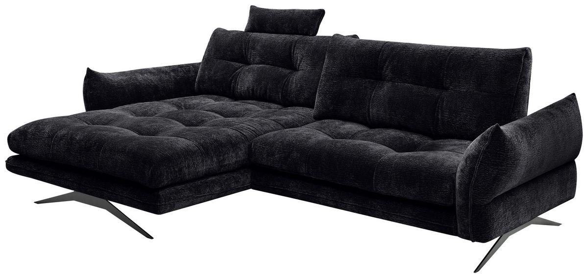 Coltar BAXTER - grafit, Modern, textil (177/68-87/280cm) - Premium Living