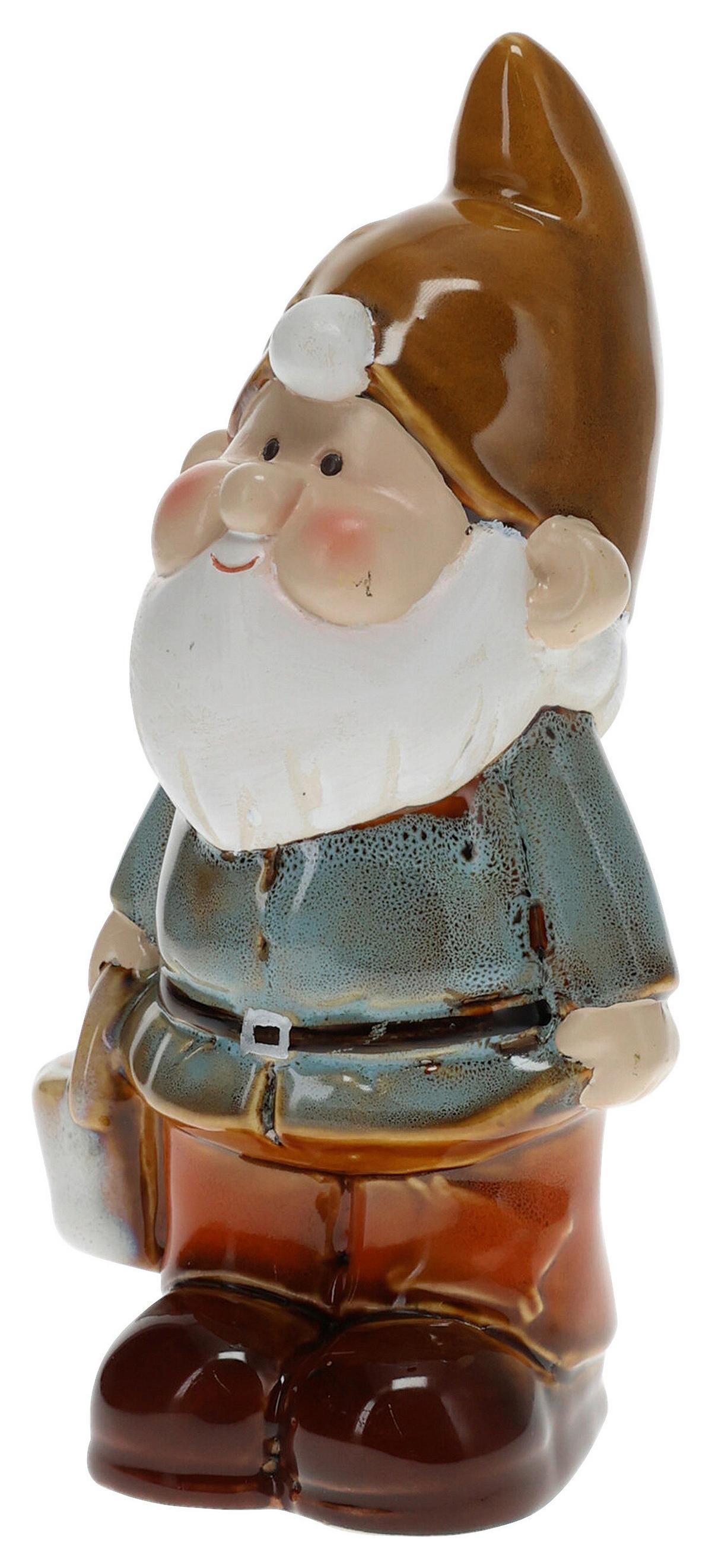 Dekor Törpe Dwarf - S - kerámia (9,5/7,5/18,5cm)