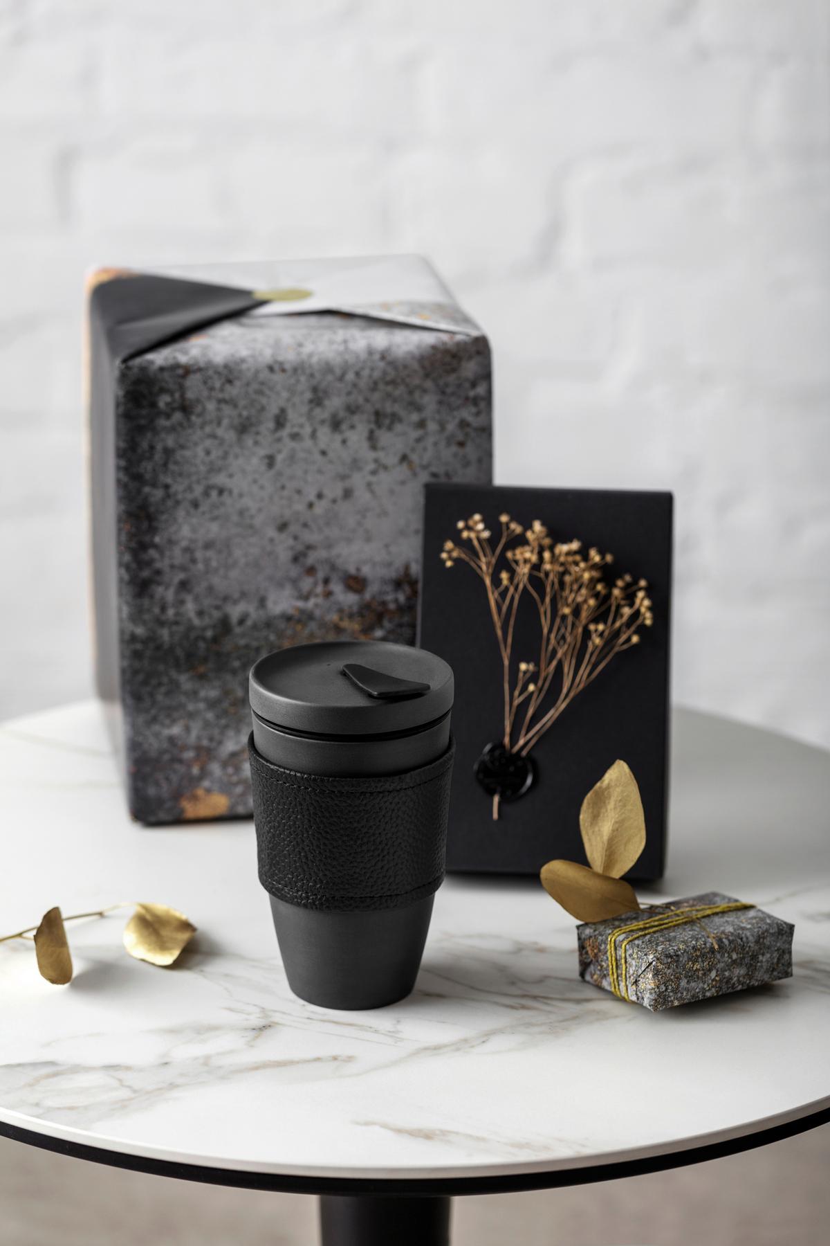 KUBEK DO KAWY MANUFACTURE ROCK VILLEROY&BOCH - czarny, Basics, ceramika (350ml) - Villeroy & Boch