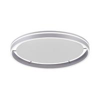 LAMPA SUFITOWA LED 8416-55 Q-VITO *SH* - kolor srebrny, Design, tworzywo sztuczne/metal (59/59cm) - Paul Neuhaus