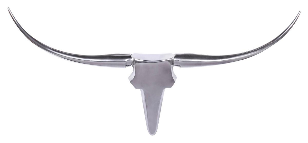 Wnddeko Wohnling Silberfarben - Silberfarben, MODERN, Metall (125/60/10cm) - MID.YOU