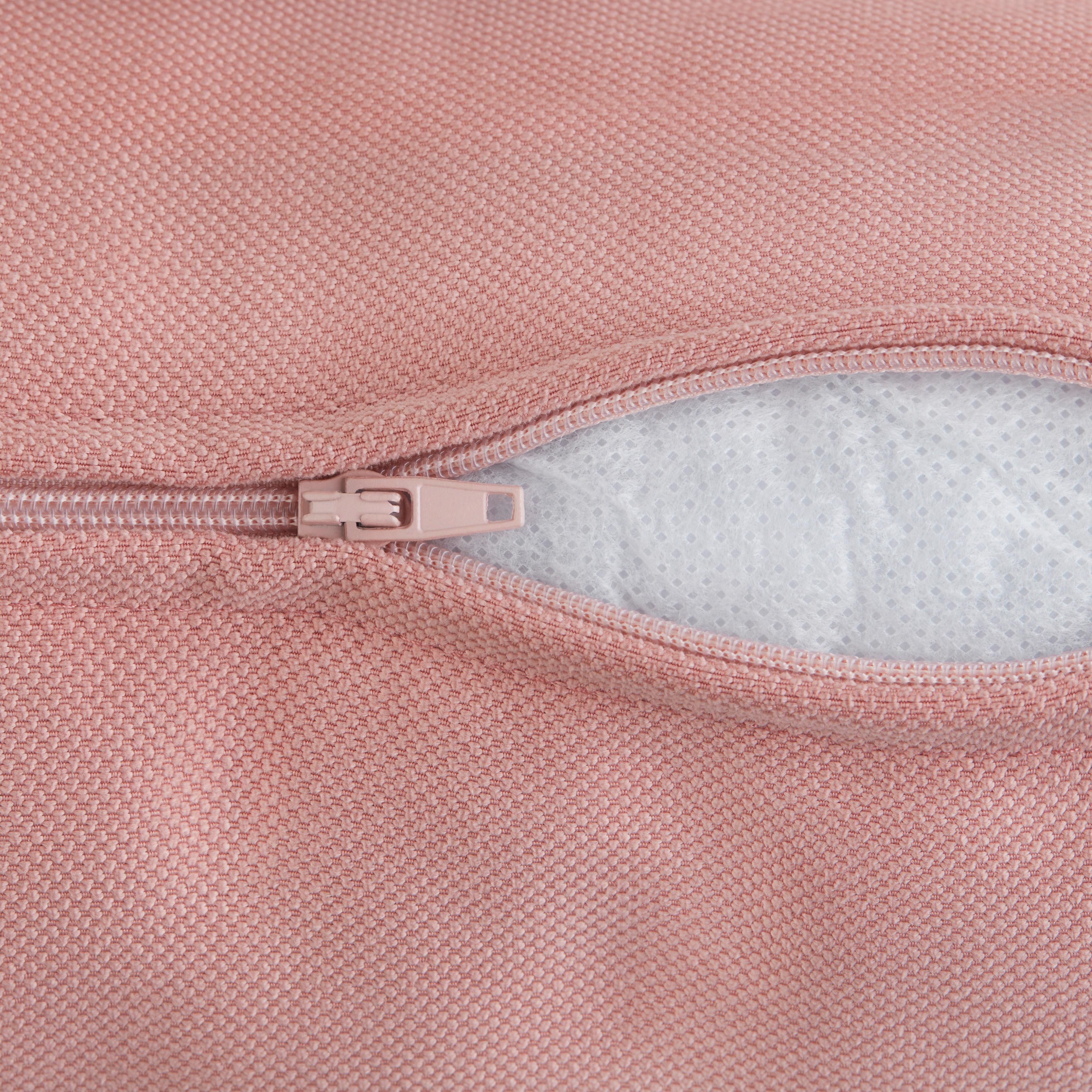 Zierkissen Felix in Altrosa ca. 45x45cm - Altrosa, KONVENTIONELL, Textil (45/45cm) - Modern Living