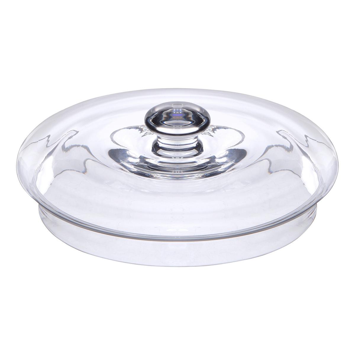 Recipient depozitare alimente Lido - cca. 1,8 l - transparent, Basics, sticlă (19,5/21cm)