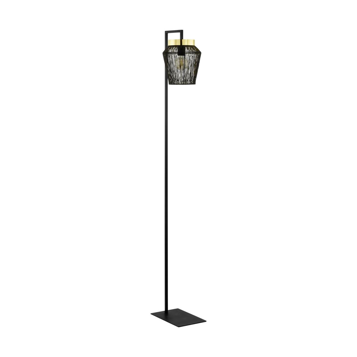 Stehleuchte 99809 Escandidos - Messingfarben/Goldfarben, Design, Metall (22/31/170cm) - Eglo