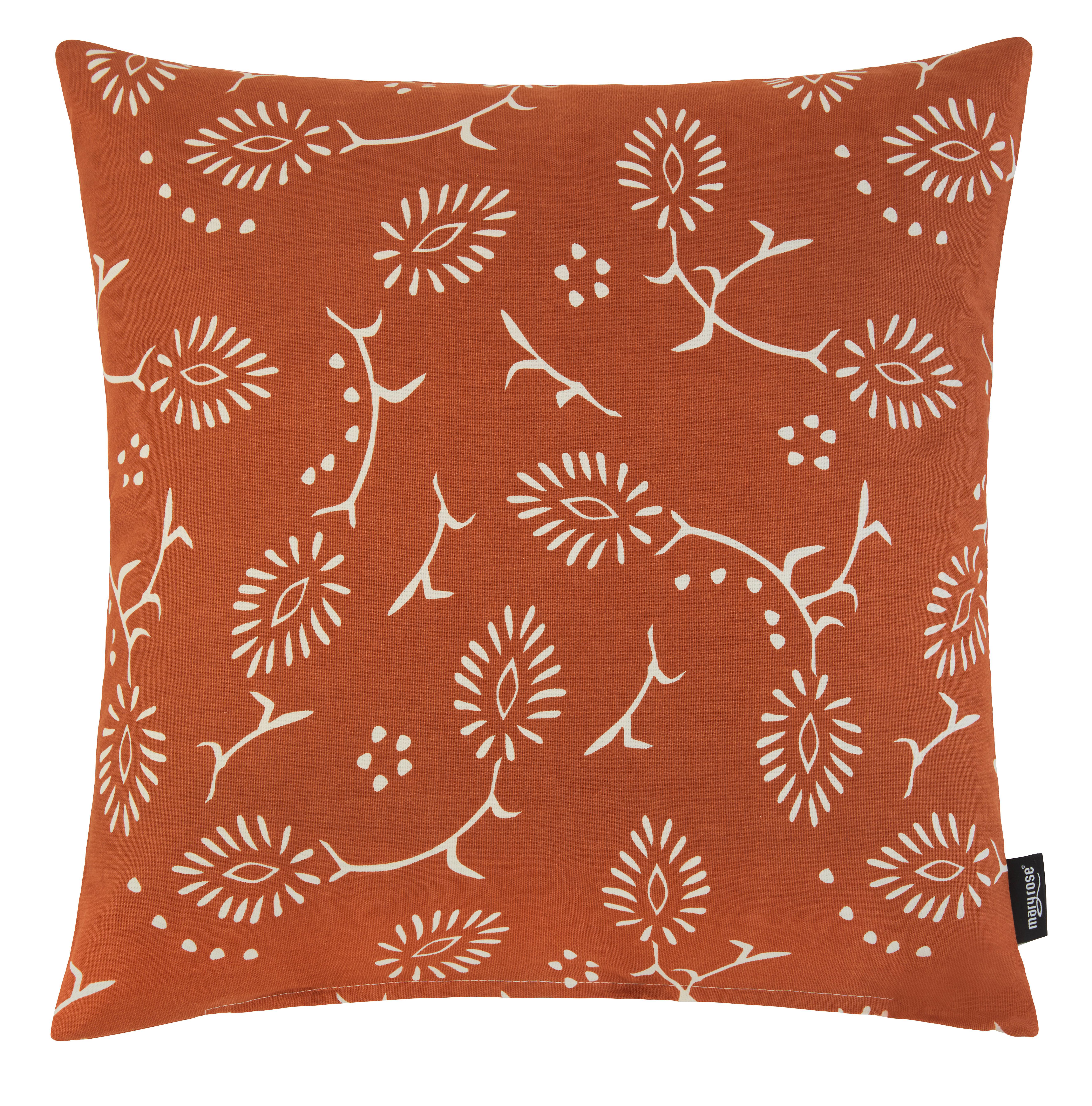 Zierkissen Olivia in Orange ca. 45x45cm - Orange, MODERN, Textil (45/45cm) - Mary's