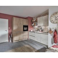 Bucătărie la comandă Riva - gri, Modern, material pe bază de lemn (217,5/277cm) - Nobilia